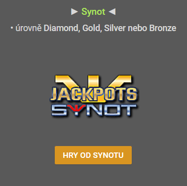 Synot jackpoty