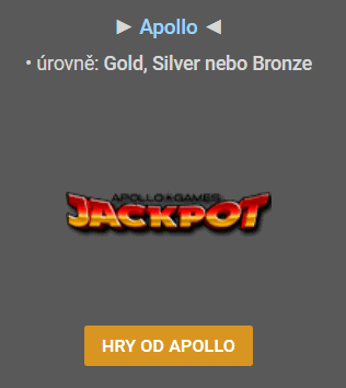 Jackpoty od Apolla