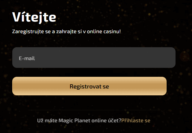 Vyplňte svůj email