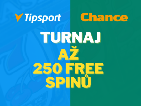 Free spin turnaj v Tipsport a Chance Vegas o 250 free spinů