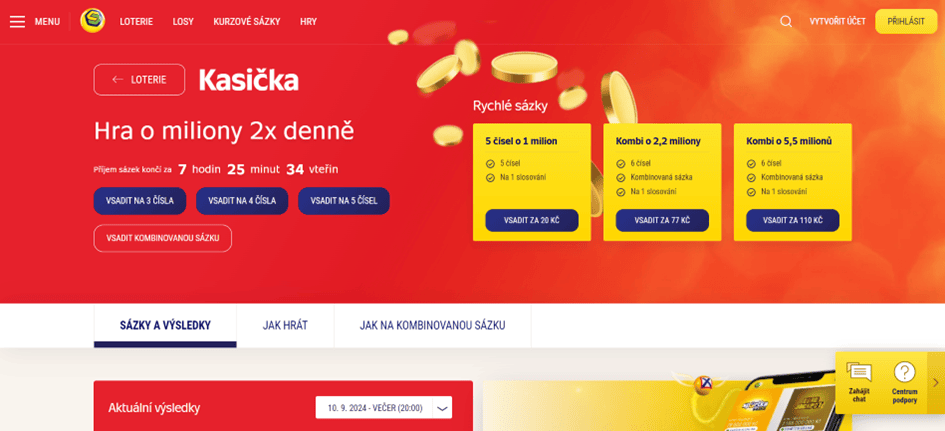 Kasička online