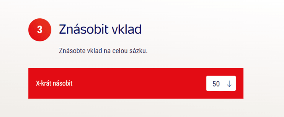 Svůj vklad můžete ještě znásobit